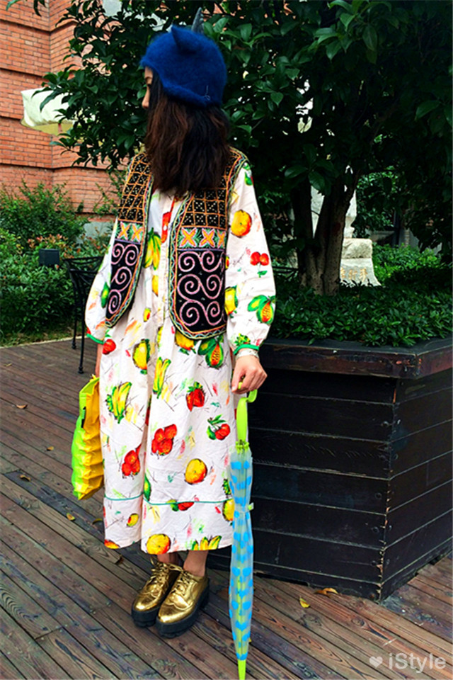 国内街拍 水果清凉一夏