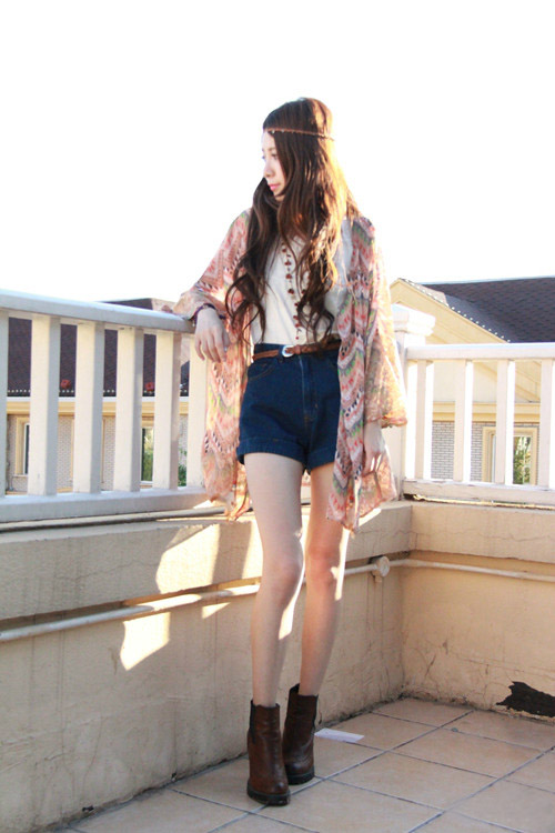 国内潮人街拍 波希米亚热情一夏