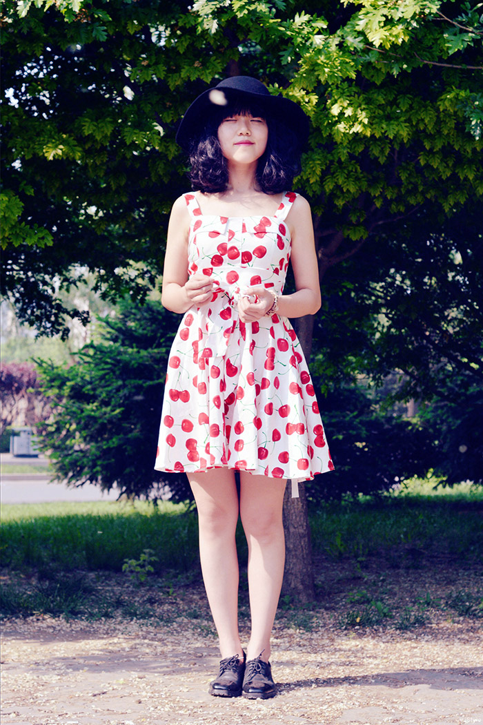 国内街拍 水果清凉一夏