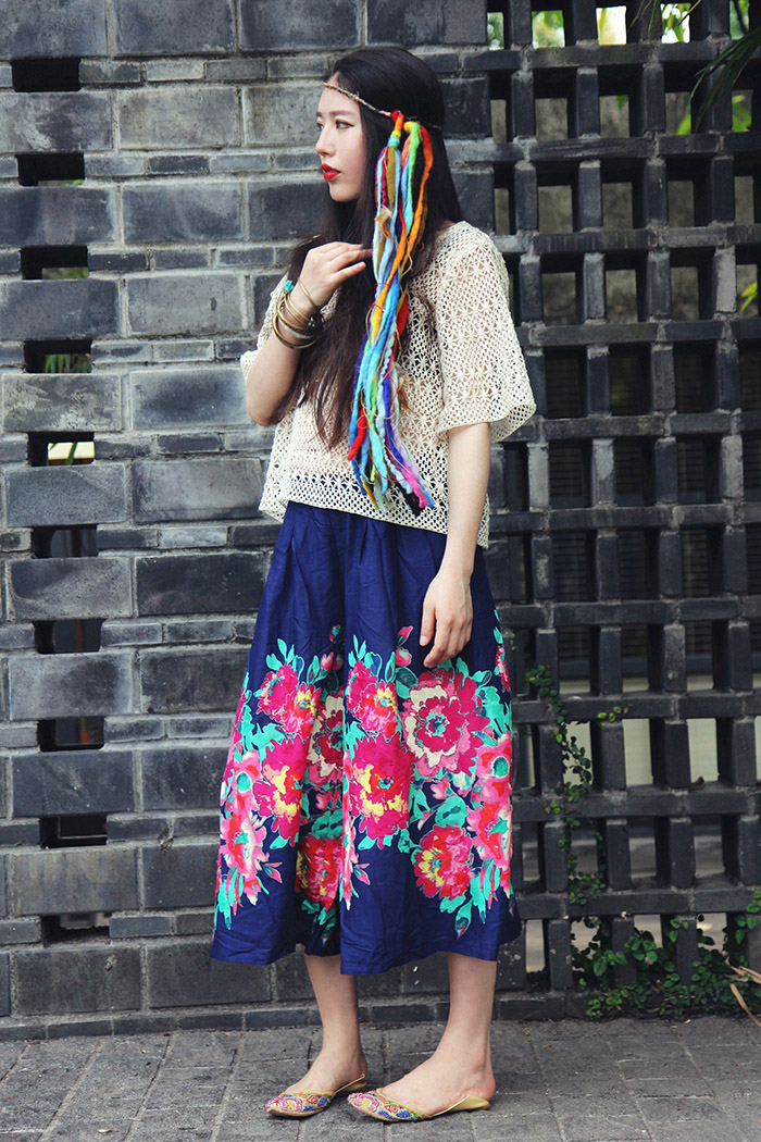 国内潮人街拍 波希米亚热情一夏