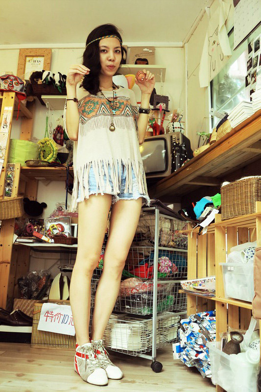 国内潮人街拍 波希米亚热情一夏