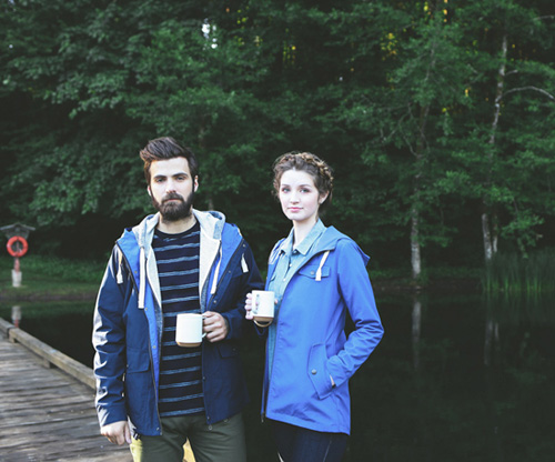 自然的衣裳。Bridge & Burn 2014 collection