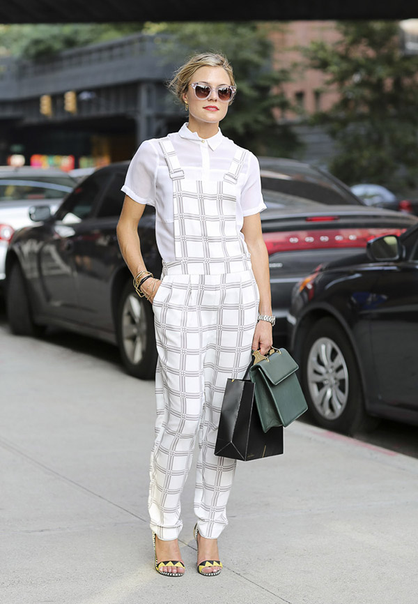 欧美潮人街拍 白色夏季最受宠