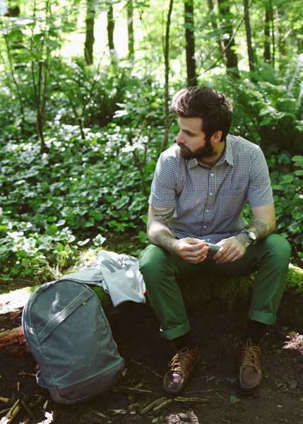 自然的衣裳。Bridge & Burn 2014 collection