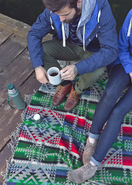 自然的衣裳。Bridge & Burn 2014 collection