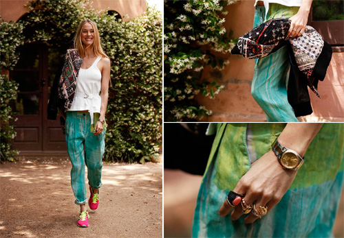 Vanesa Lorenzo时尚搭配志 看色彩运用魅力