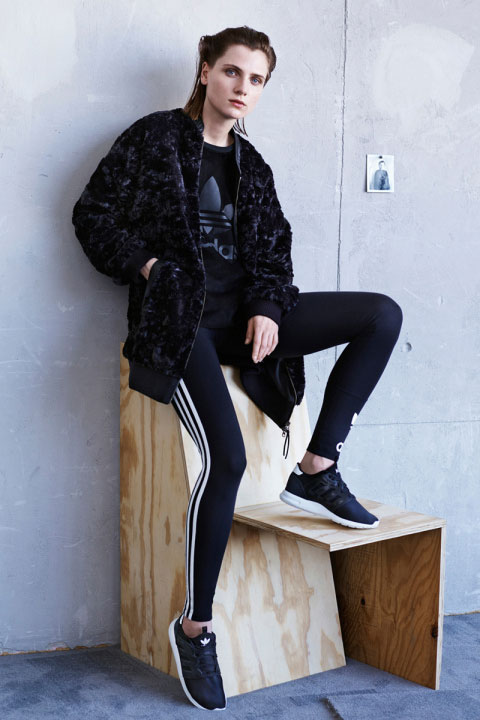 严肃的冬日气氛 adidas Originals 2014秋冬系列造型搭配
