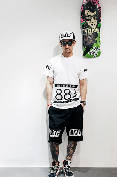 港澳街头合作 MJ FRESH x Subcrew 2014联名系列造型搭配