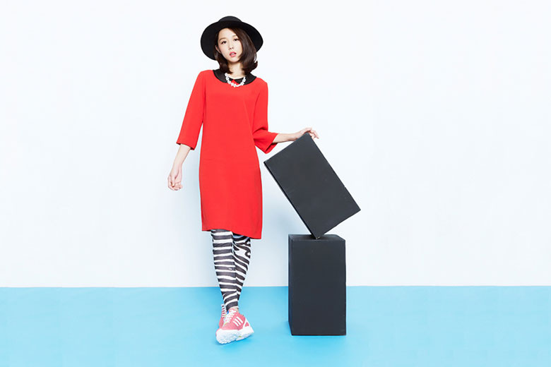 小清新 Keedan: adidas Originals ZX Flux 邵雨薇造型特辑