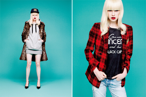 给我一个吻。moussy 2014 LookBook