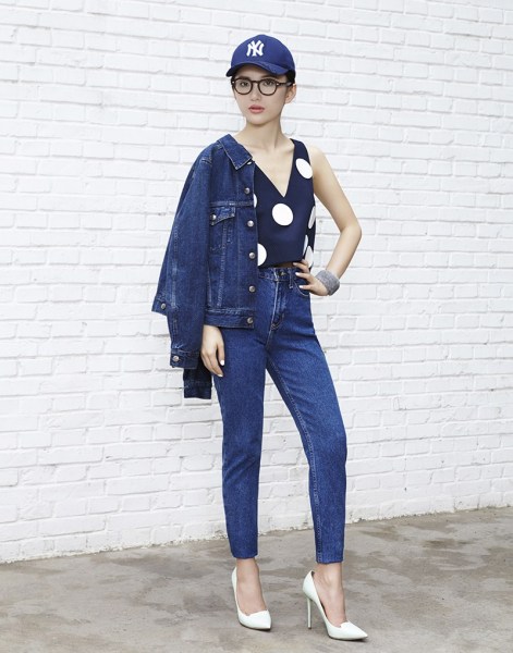 肖雨雨早秋炫彩街拍 七面娇娃时髦有范儿