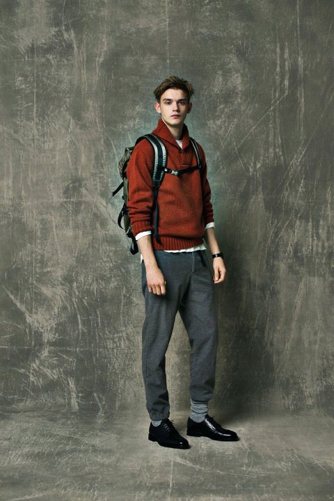 日式暗黑时尚 VICTIM 2014秋冬系列造型搭配