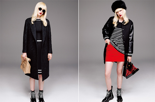 给我一个吻。moussy 2014 LookBook