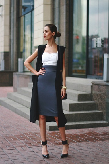 俄罗斯潮女街拍 优雅与时尚的造型