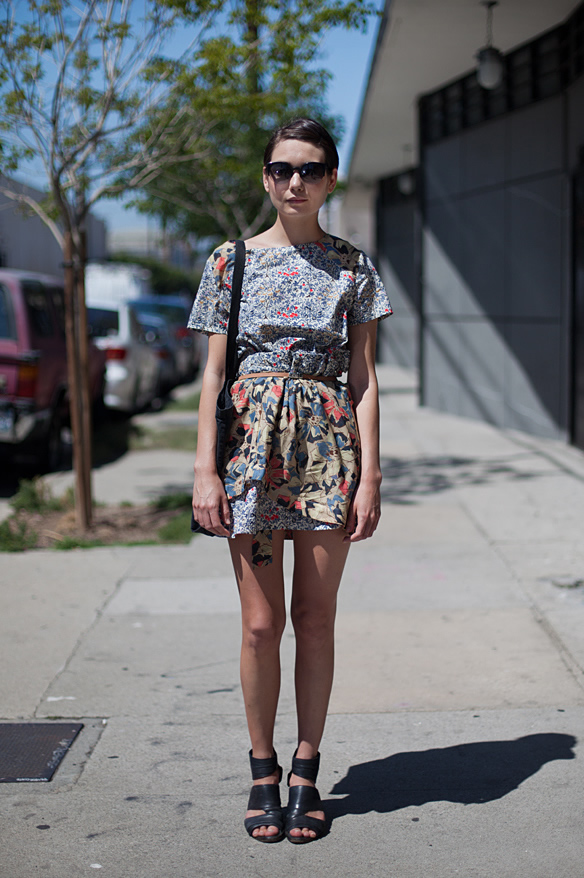 2014年8月洛杉矶潮人街拍 各具特色的时尚主义