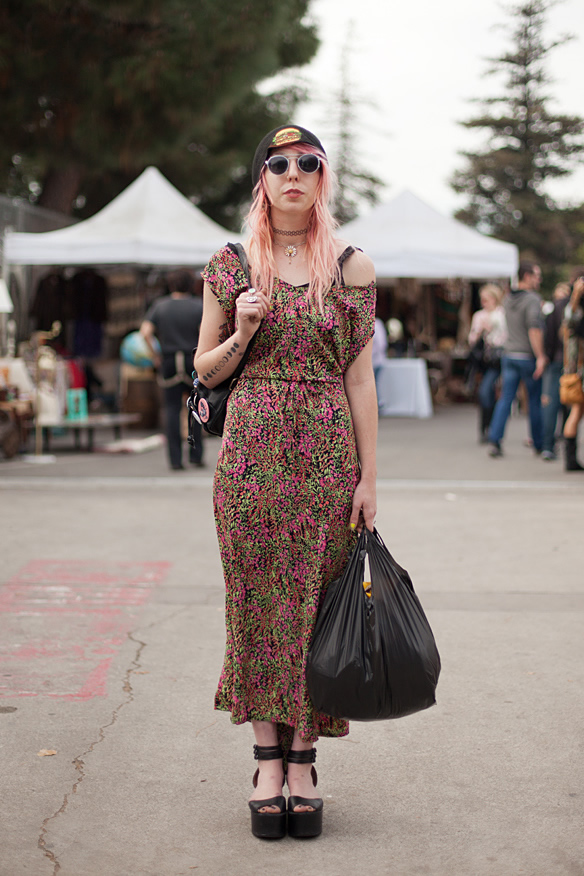 2014年8月洛杉矶潮人街拍 各具特色的时尚主义