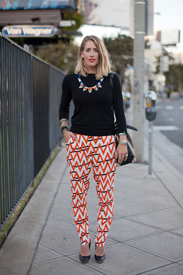 2014年8月洛杉矶潮人街拍 各具特色的时尚主义