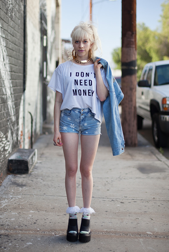 2014年8月洛杉矶潮人街拍 各具特色的时尚主义