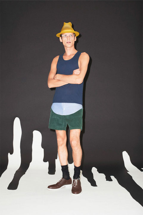 现代都市时尚绅士 Band of Outsiders 2015春夏系列造型搭配