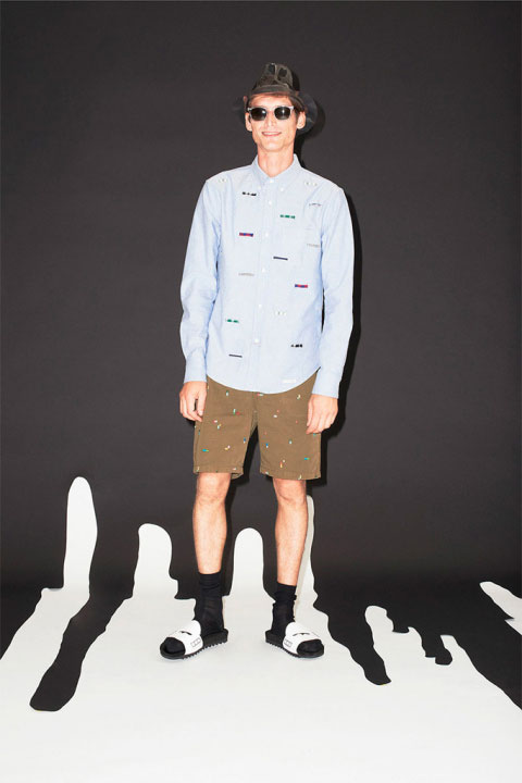 现代都市时尚绅士 Band of Outsiders 2015春夏系列造型搭配