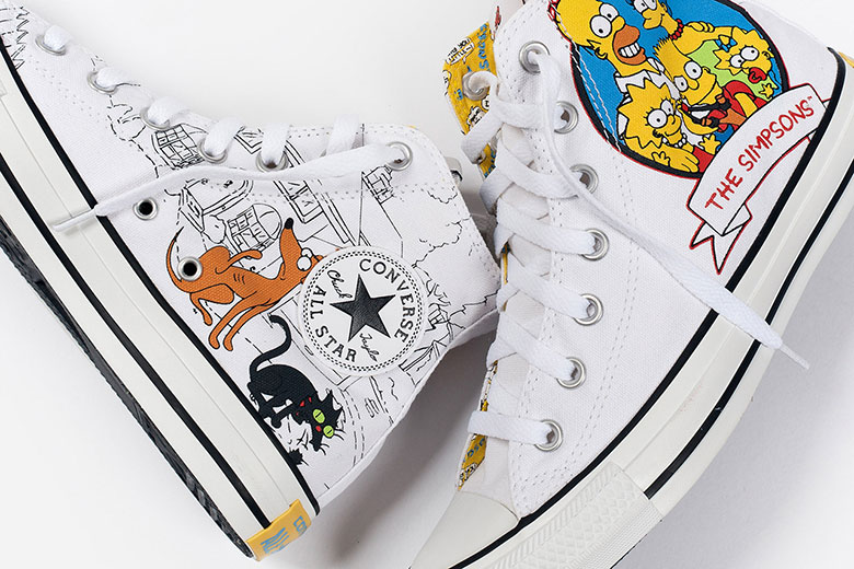 辛普森迷千万不要错过 Converse x The Simpsons 2014秋冬联名合作系列鞋款