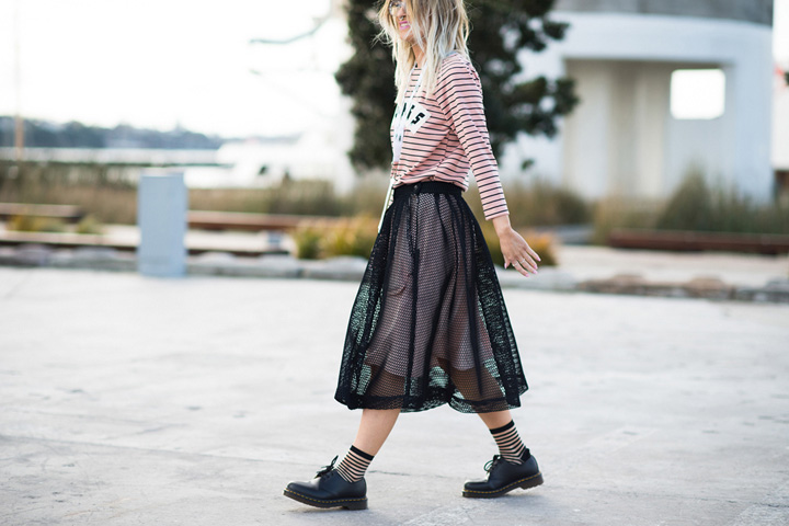 2015秋冬新西兰时装周街拍集锦 看潮女们的别样风情