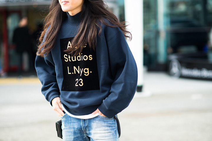 2015秋冬新西兰时装周街拍集锦 看潮女们的别样风情