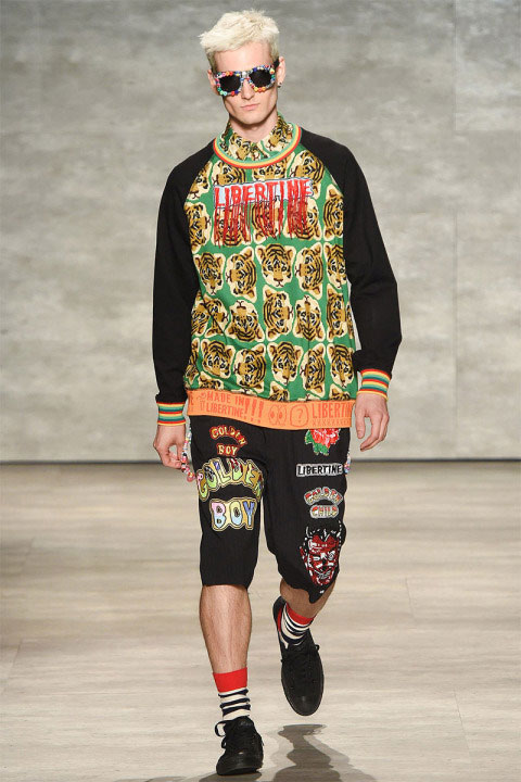 来自北欧的色彩时尚 Libertine 2015春夏系列发布会