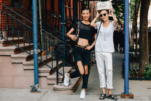 时尚的宠儿。Tommy Ton 纽约时装周街拍