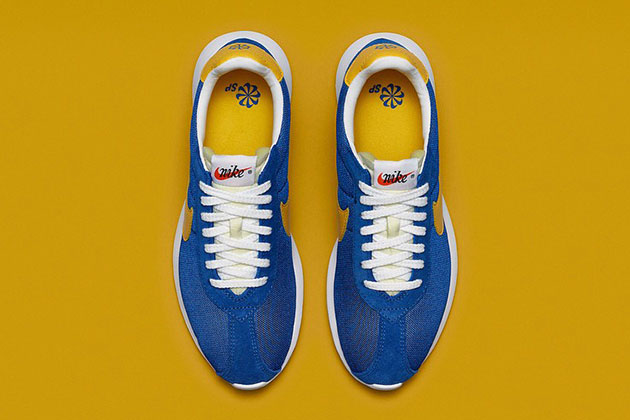 蓝黄复古配色 fragment design x Nike 2014秋季联名鞋款