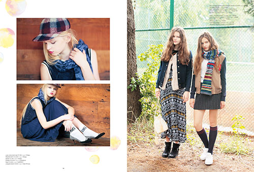 甜蜜的秋日。Khaju 秋冬画报