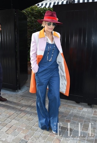 欧美明星街拍 新意混搭尽显前卫风范