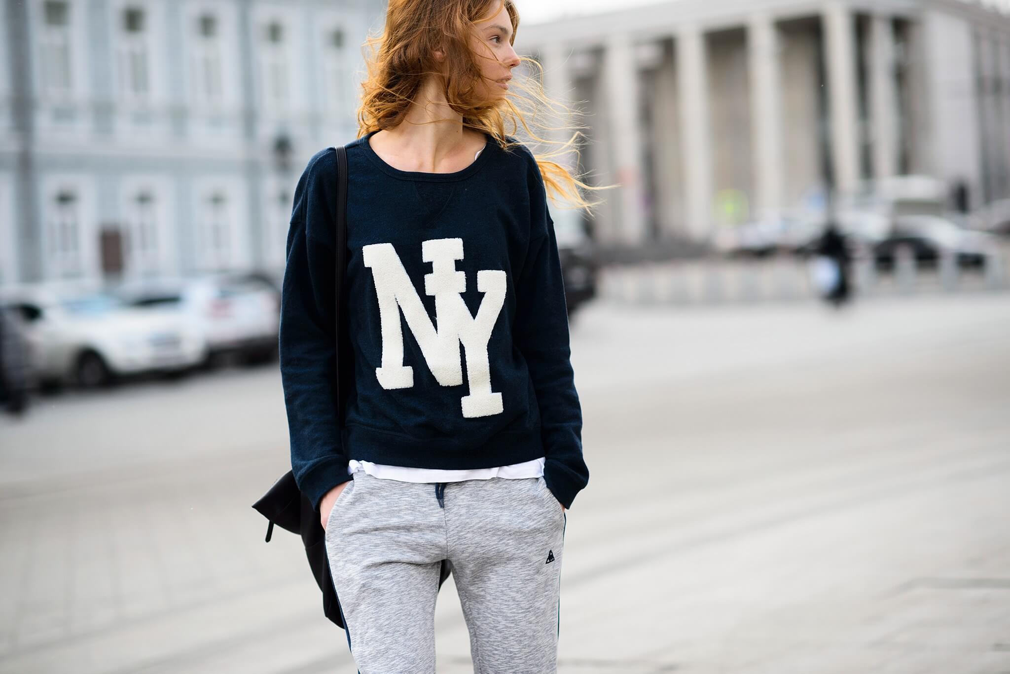 俄罗斯时装周街拍 红场前的低调奢华