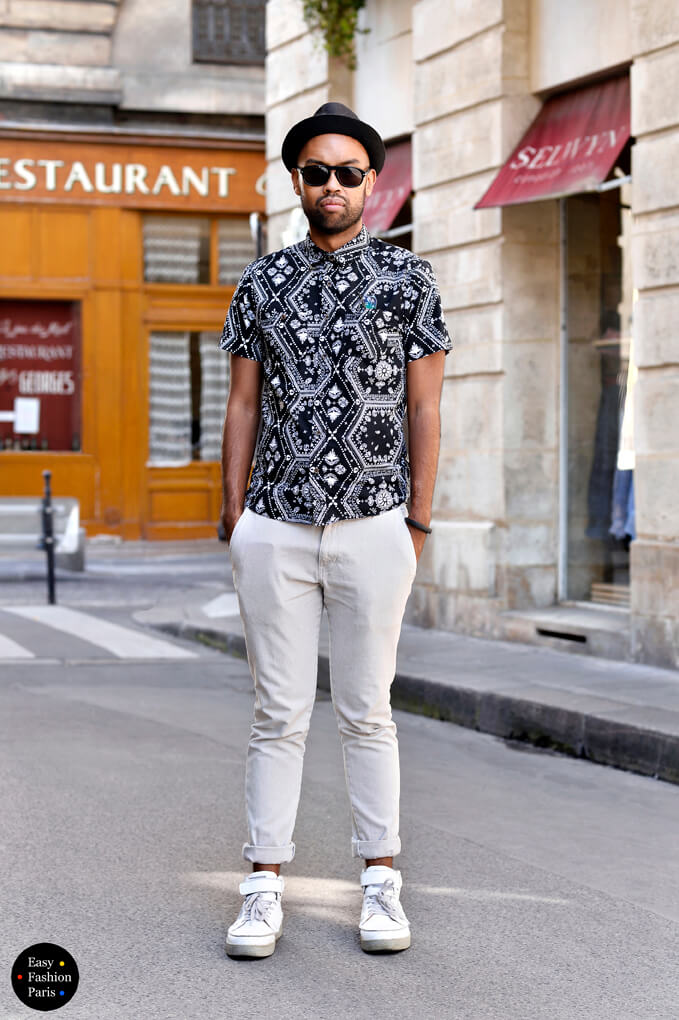 2014年10月巴黎潮人街拍 越看越时尚