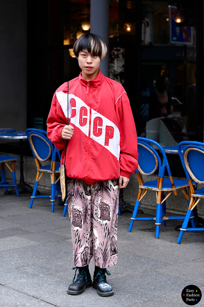 2014年10月巴黎潮人街拍 越看越时尚