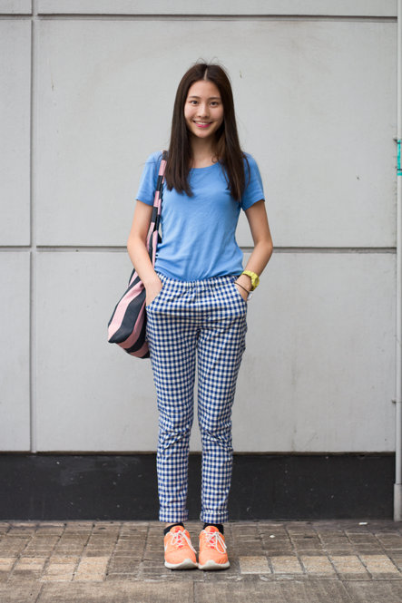 Style with check! 初秋格子穿搭术