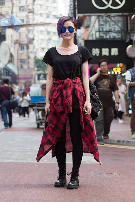 Style with check! 初秋格子穿搭术