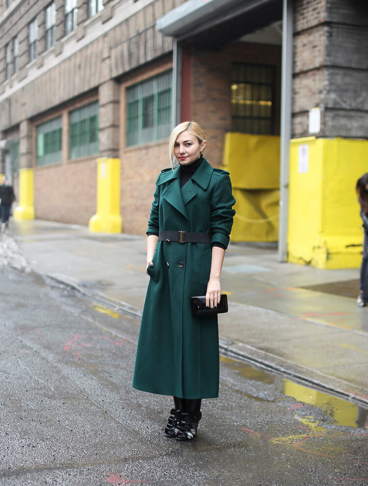 2014年10月29日欧美潮人街拍 看秋冬最新时尚款型