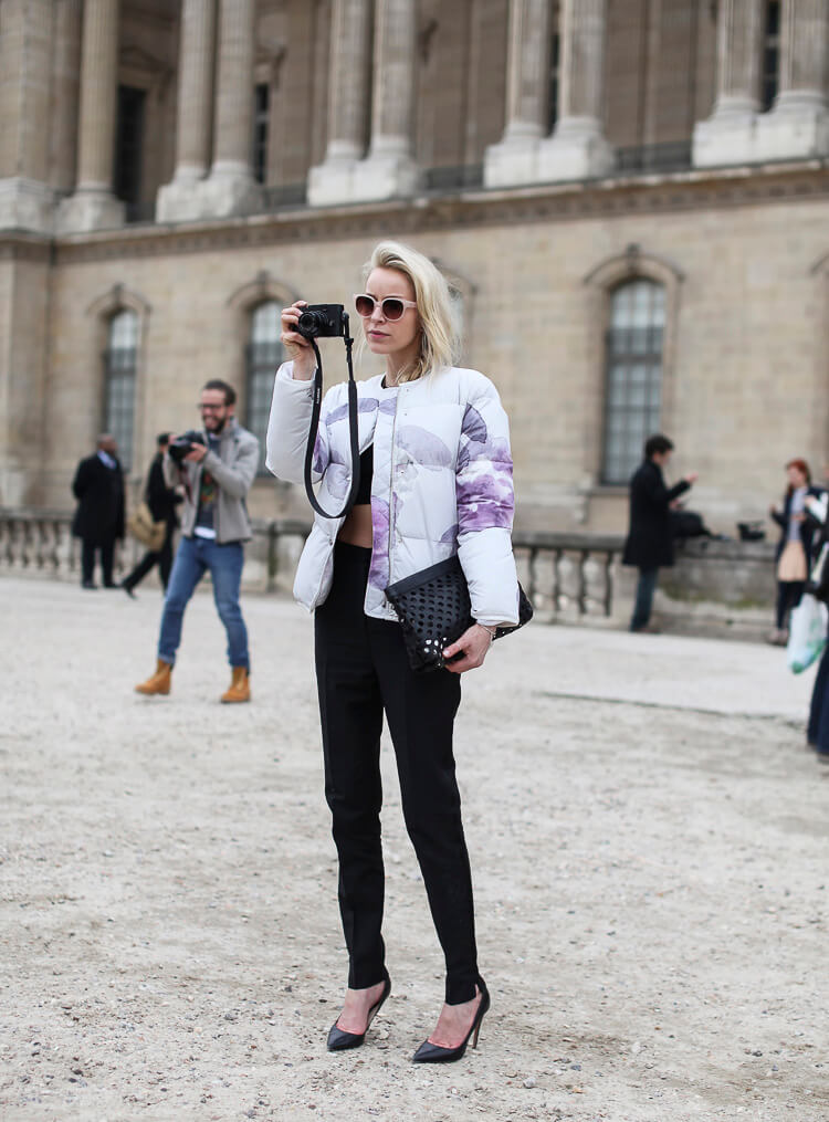 2014年10月29日欧美潮人街拍 看秋冬最新时尚款型