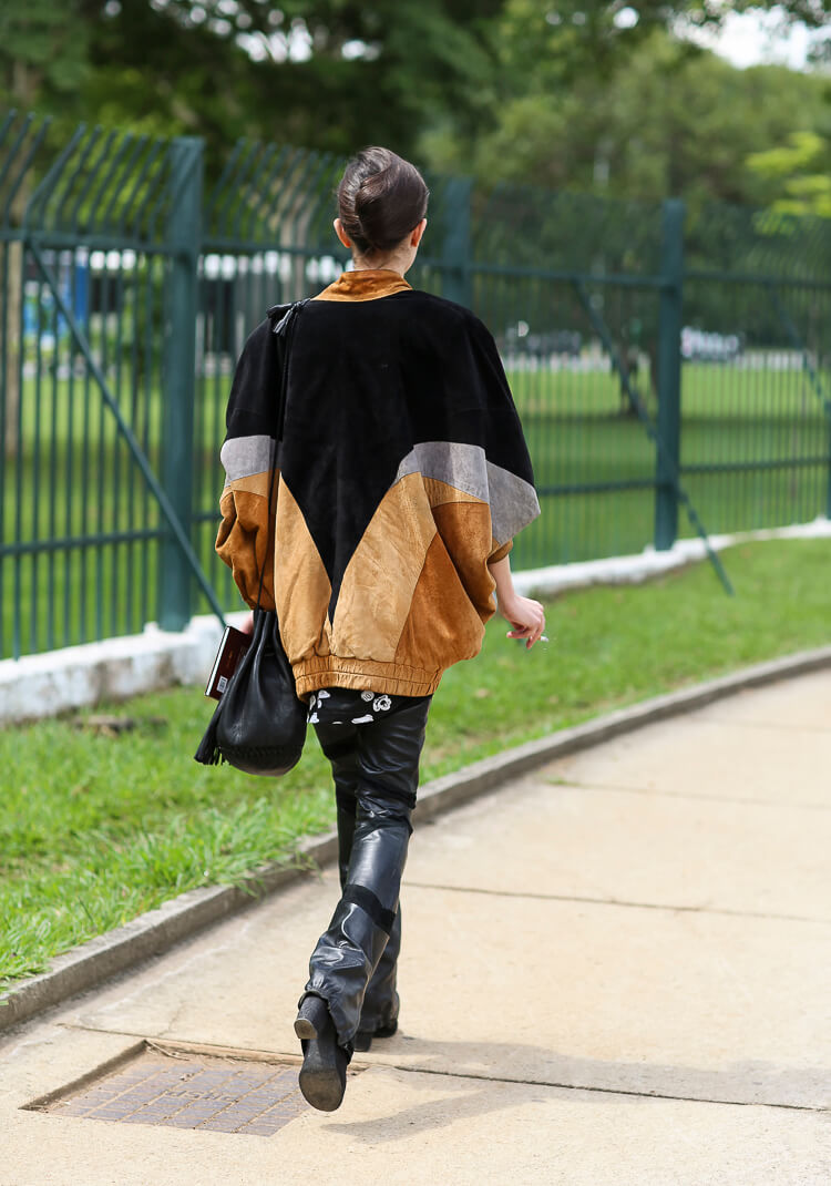 2014年10月29日欧美潮人街拍 看秋冬最新时尚款型