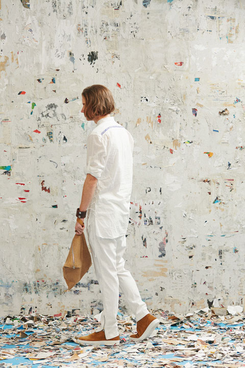 随意的日式时尚 nonnative 2015春夏系列造型搭配