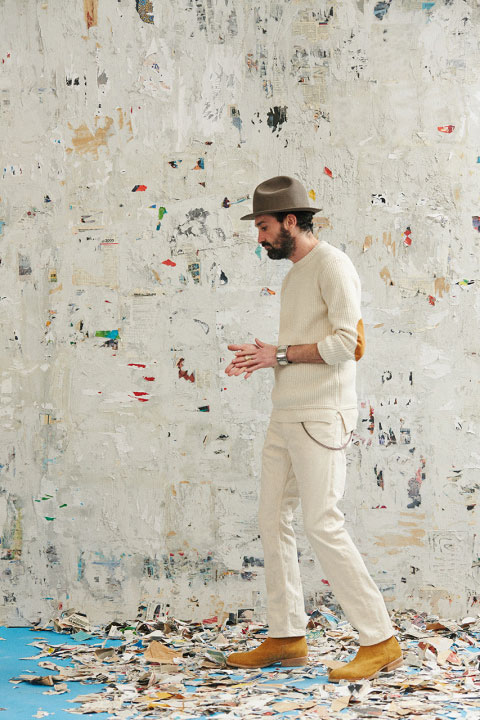 随意的日式时尚 nonnative 2015春夏系列造型搭配