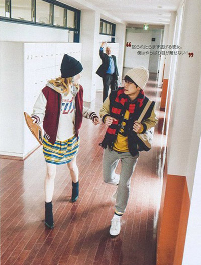 百分百恋人。情侣装这样搭配更出彩