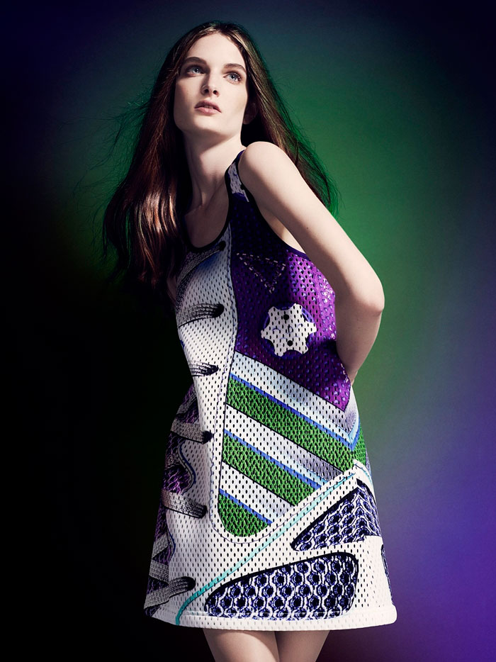 全智贤示范 adidas Originals by Mary Katrantzou 2014秋冬联名系列