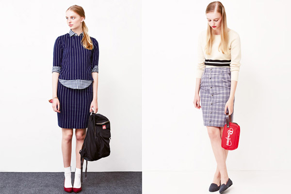 萌妹子变身大长腿。小只女衣橱里的必备单品