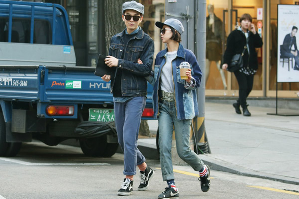 百分百恋人。情侣装这样搭配更出彩