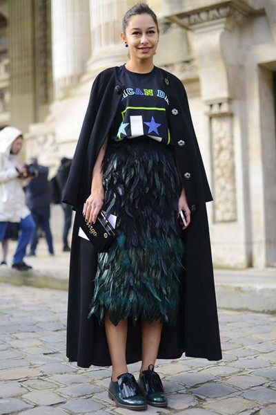 欧美潮人街拍 不穿秋裤一样美丽过秋冬