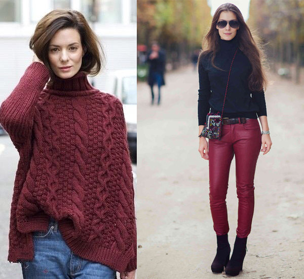 妙搭时尚感 过气高领衫也能变骚气十足