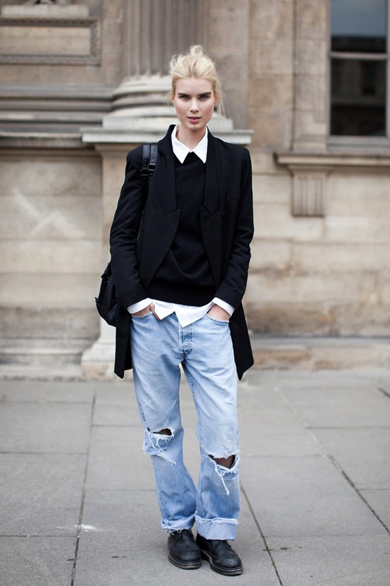 秋冬造型再升级：看街拍潮人层叠穿搭守则