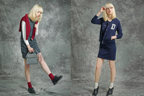 萌妹子变身大长腿。小只女衣橱里的必备单品